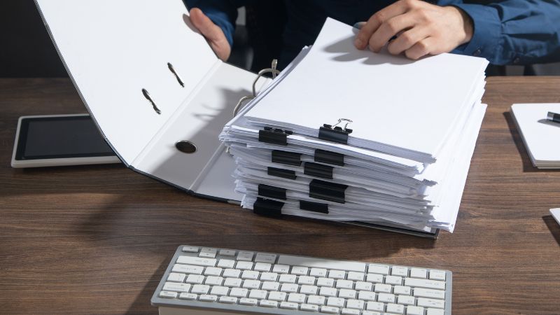 Documentos necessários
