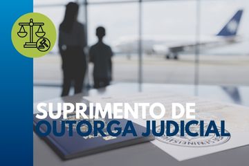 Suprimento de outorga judicial para viagens com menores