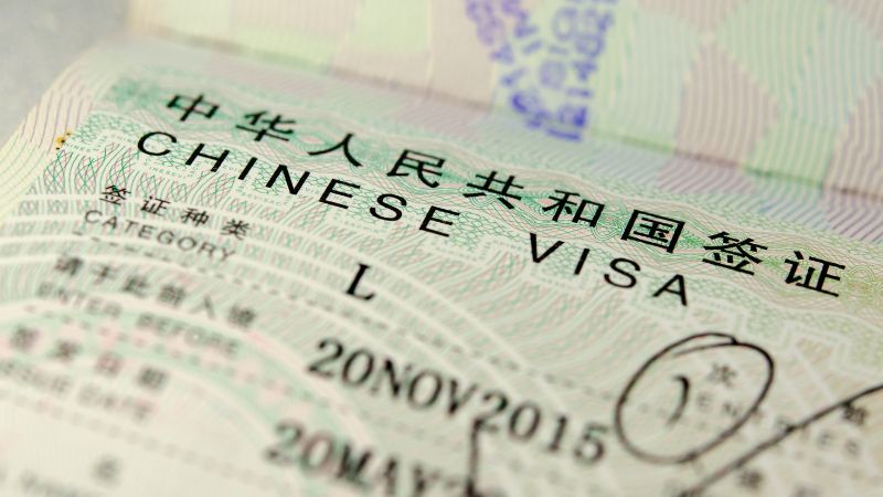 Visto Chinês