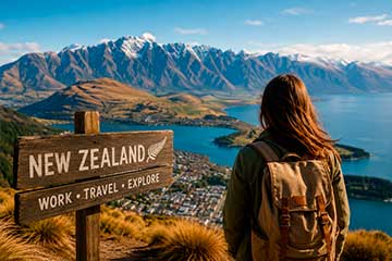 Working Holiday Visa Nova Zelândia: como morar e trabalhar
